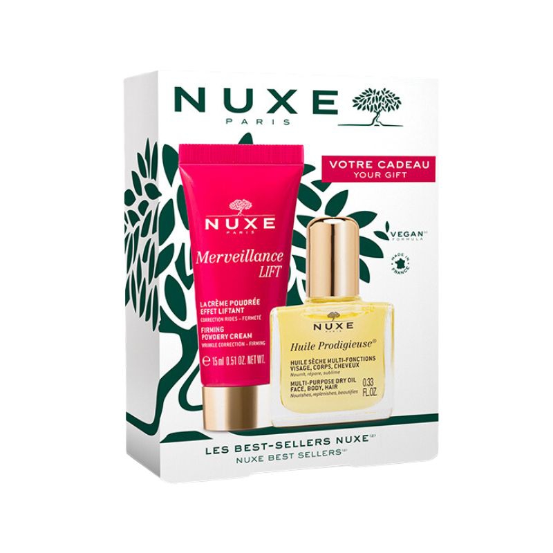 Nuxe Kit Best-Sellers Merveillance Lift 15 ml + Huile Prodigieuse 10 ml