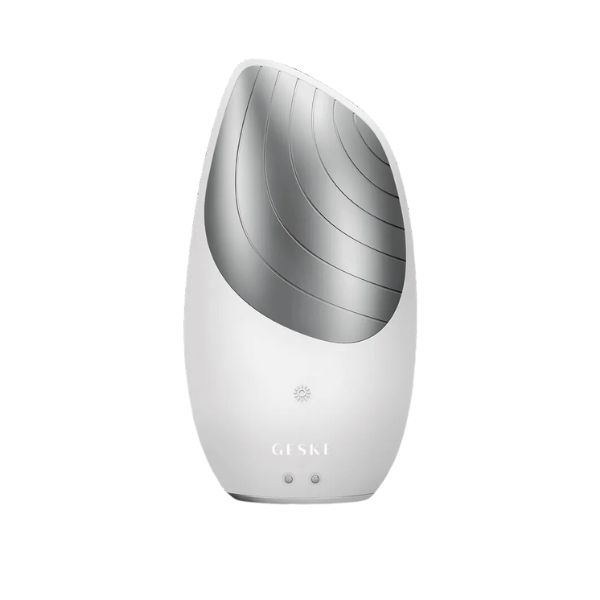 Geske Sonic Thermo Facial Brush 6 in 1 Bianco.