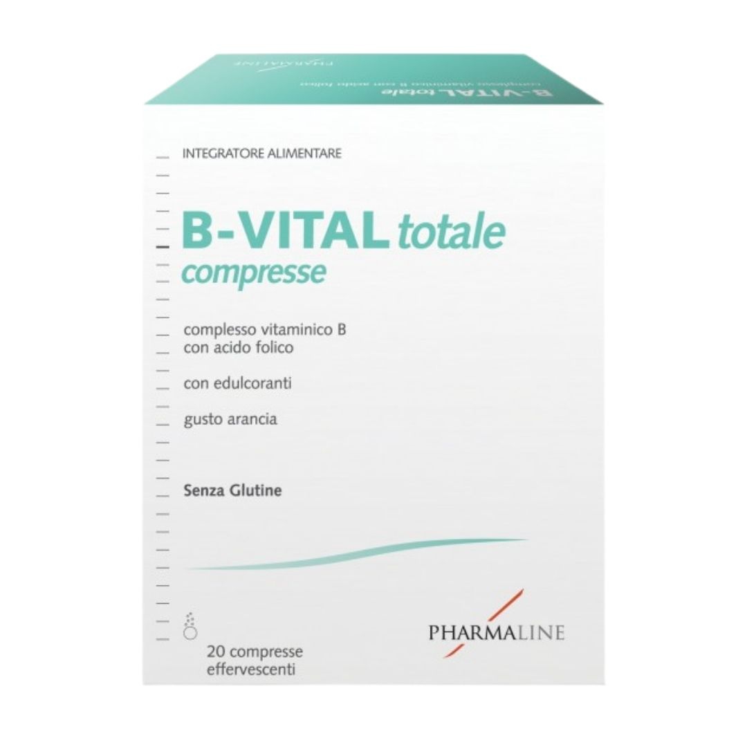 B-Vital Totale Arancia Integratore con Complesso Vitaminico B 20Compresse Efferv
