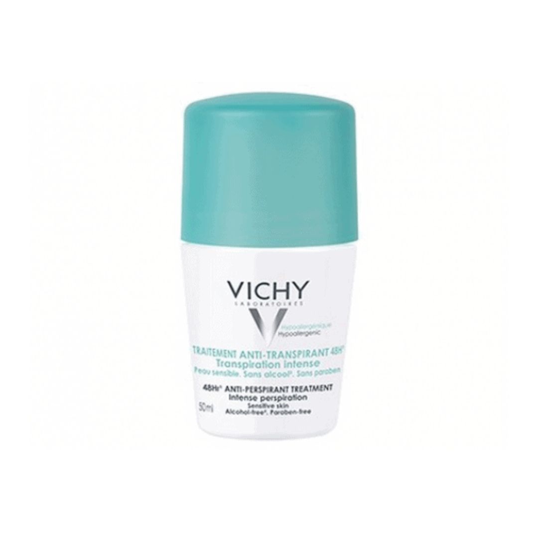 Vichy Deodorante Roll-on Anti-traspirante 48H Traspirazione Intensa 50 ml