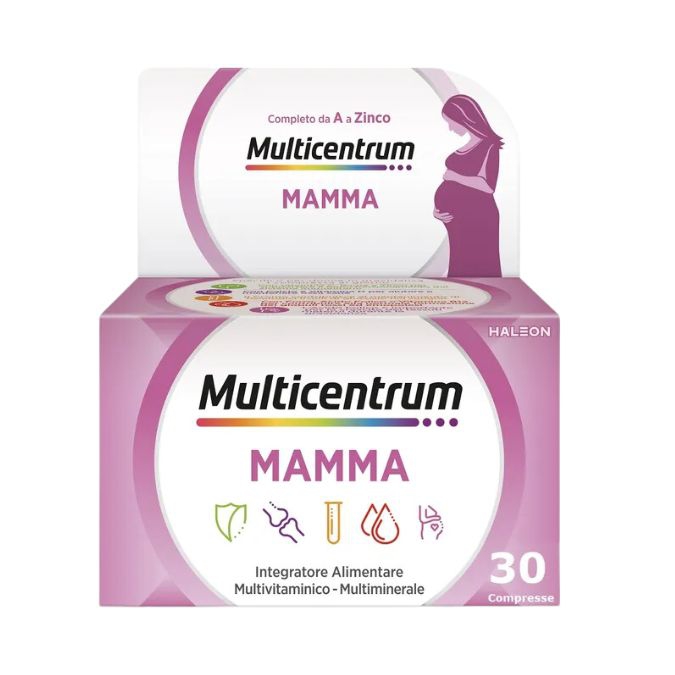 Multicentrum Mamma Integratore Alimentare Multivitaminico 30 compresse