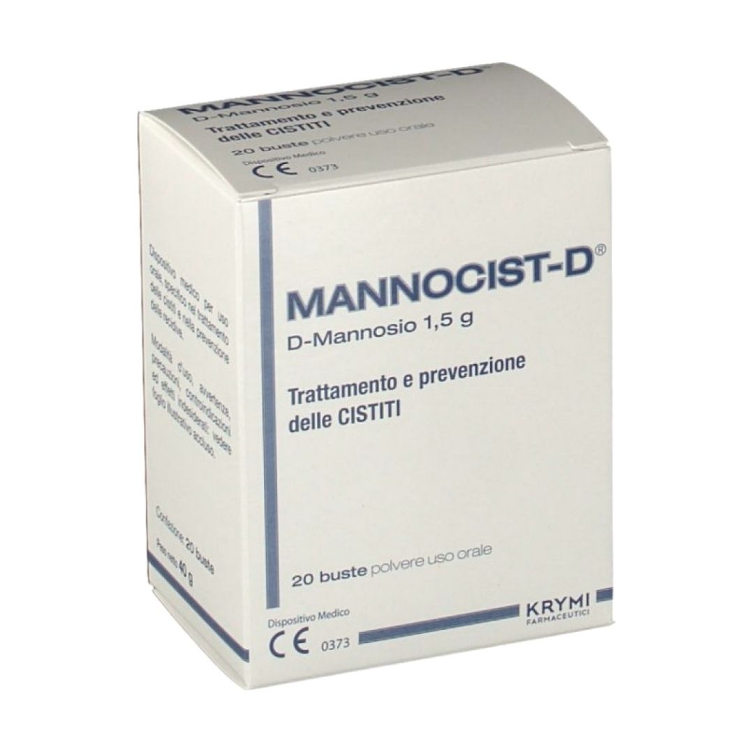 Mannocist-D Integratore per l'Apparato Urinario e la Cistite 20 Buste