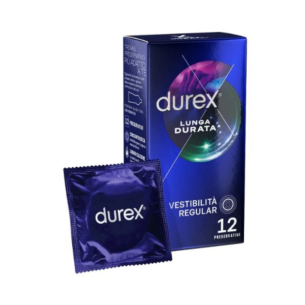 Durex Lunga Durata Preservativi Ritardanti 12 Pezzi