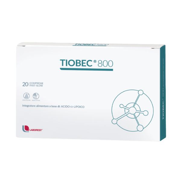 Laborest Tiobec 800 Integratore per il Metabolismo Energetico 20 Compresse