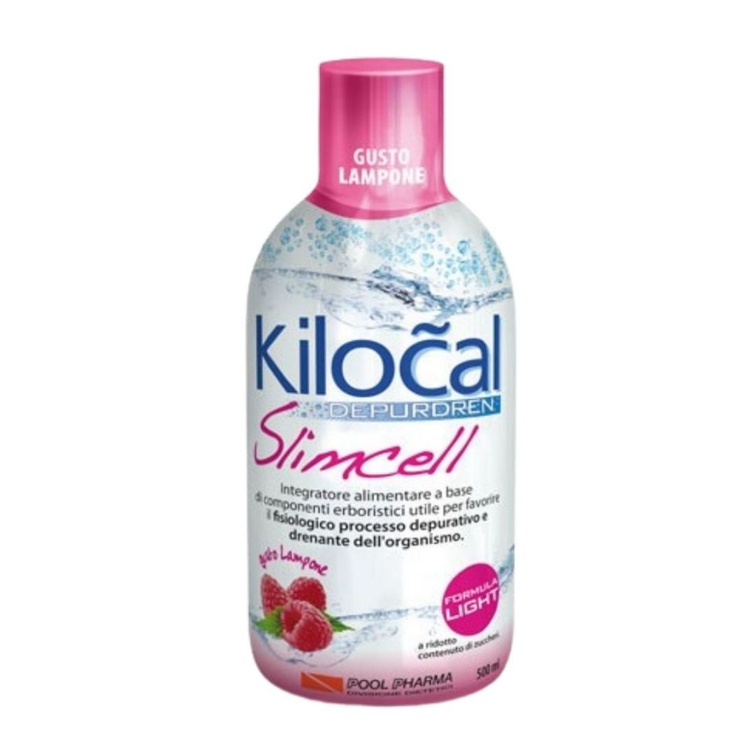 Kilocal Depurdren Slimcell Integratore Alimentare Drenante al Lampone 500 ml