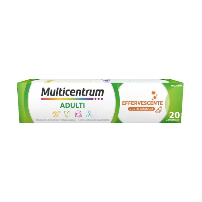 Multicentrum Adulti Integratore Vitamine Minerali 20 Compresse Effervescenti