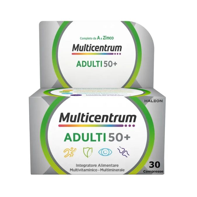 Multicentrum Select 50+ Integratore Vitamine Minerali Completo 30 Compresse