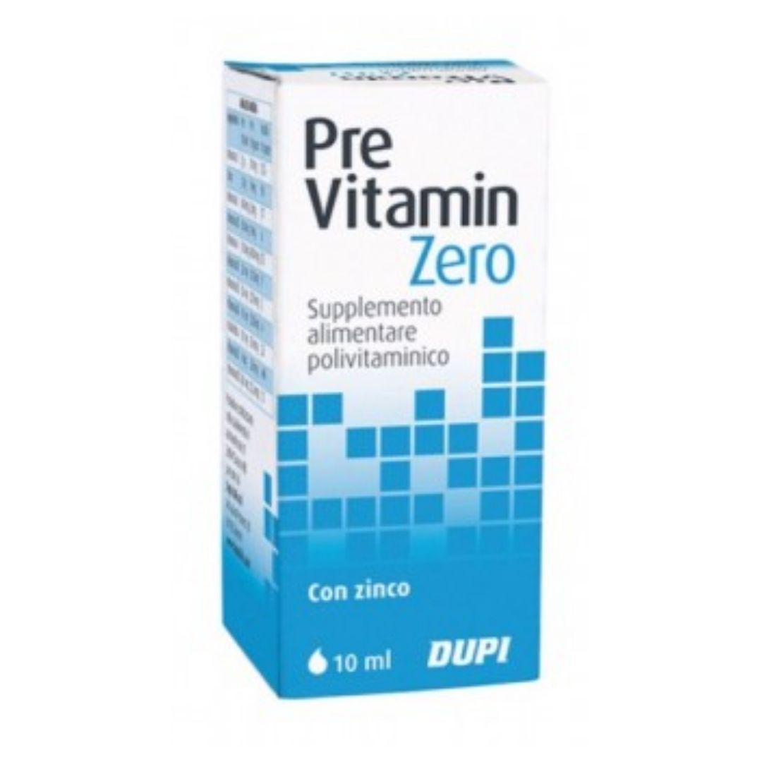 Dupi Pre-vitamin Zero Supplemento Alimentale Polivitaminico in Gocce 10 ml
