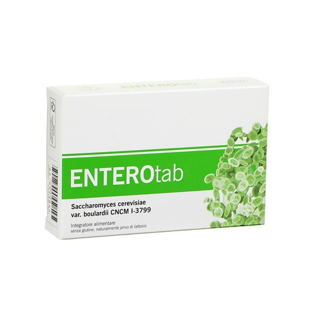 Unifarco ENTEROtab Integratore Alimentare Flora Batterica Intestinale 24 Capsule