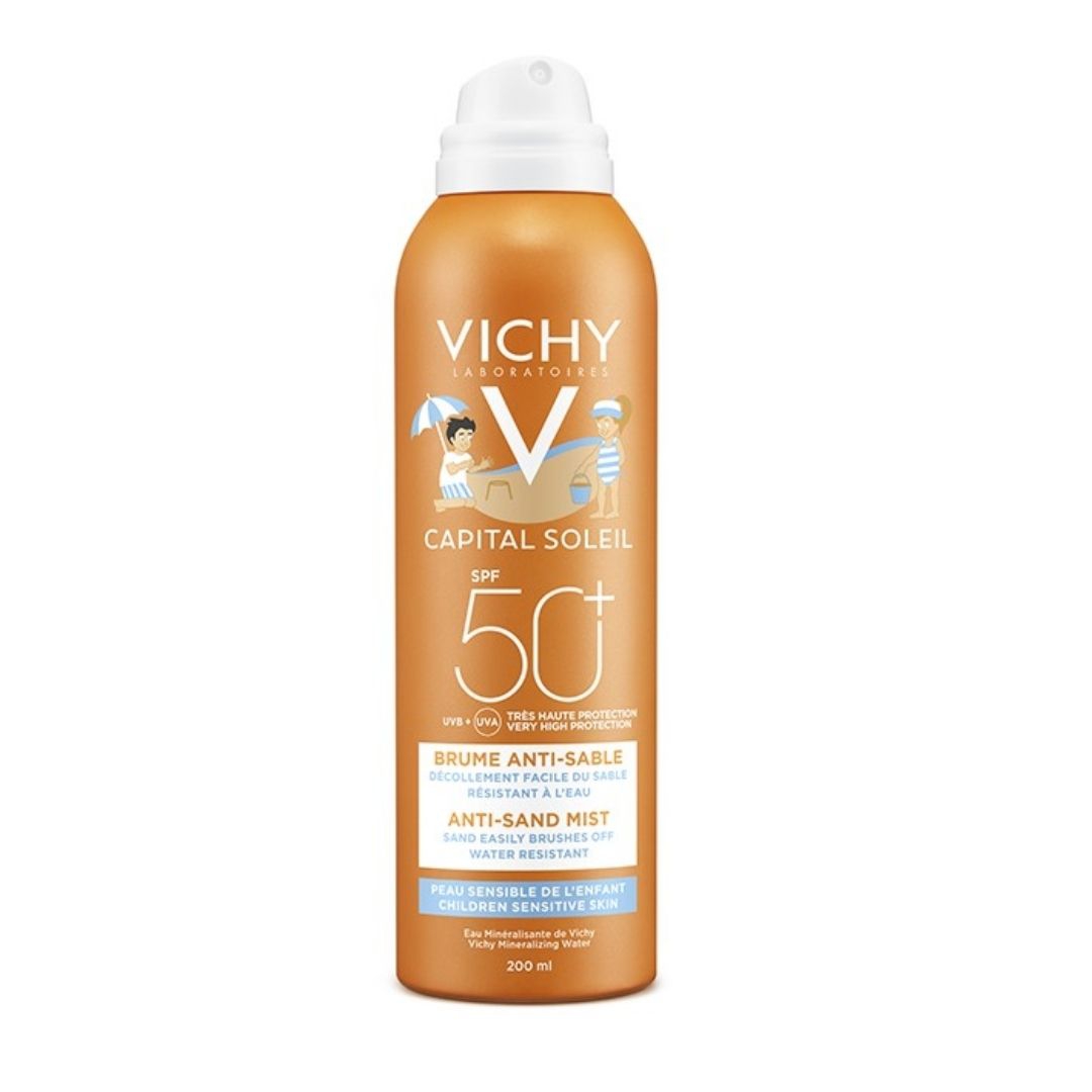 Vichy Capital Soleil Bambini SPF50+ Spray Anti-Sabbia Ultra-Protettivo 200 ml