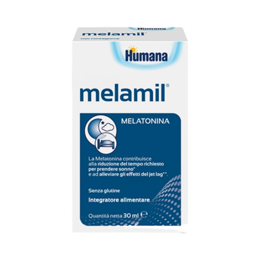 Humana Melamil Integratore Alimentare a Base di Melatonina in Gocce 30 ml