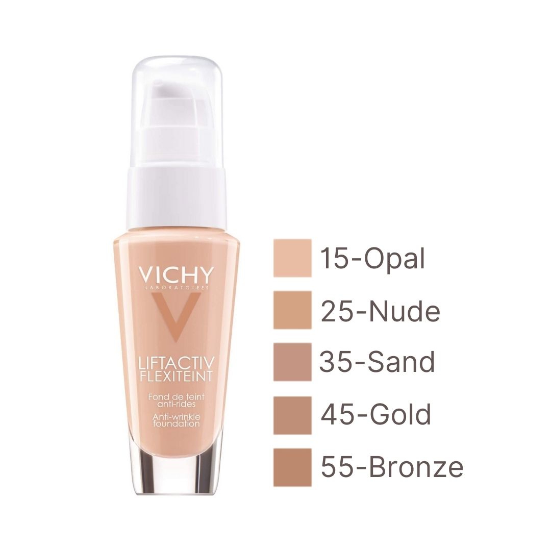 Vichy Liftactiv Flexiteint Fondotinta Anti-Rughe 35 Sand SPF 20 30 ml
