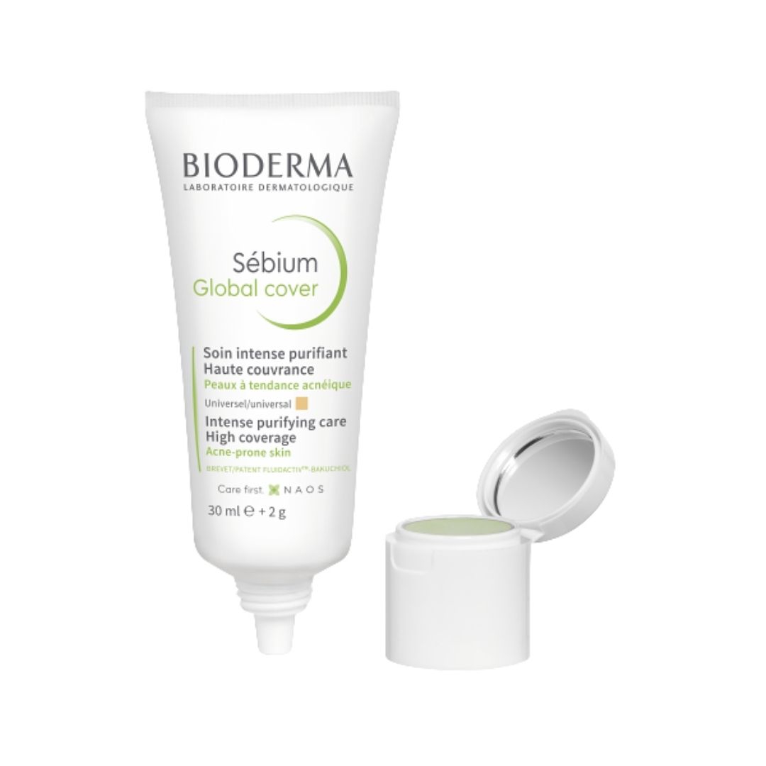 Bioderma Sebium Global Cover Purificante 30 ml + Tappo Stick Correttore 2g