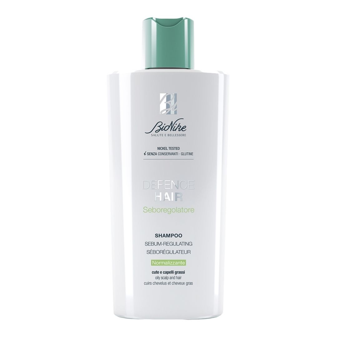 Bionike Defence Hair Shampoo Seboregolatore per Capelli Grassi 200 ml