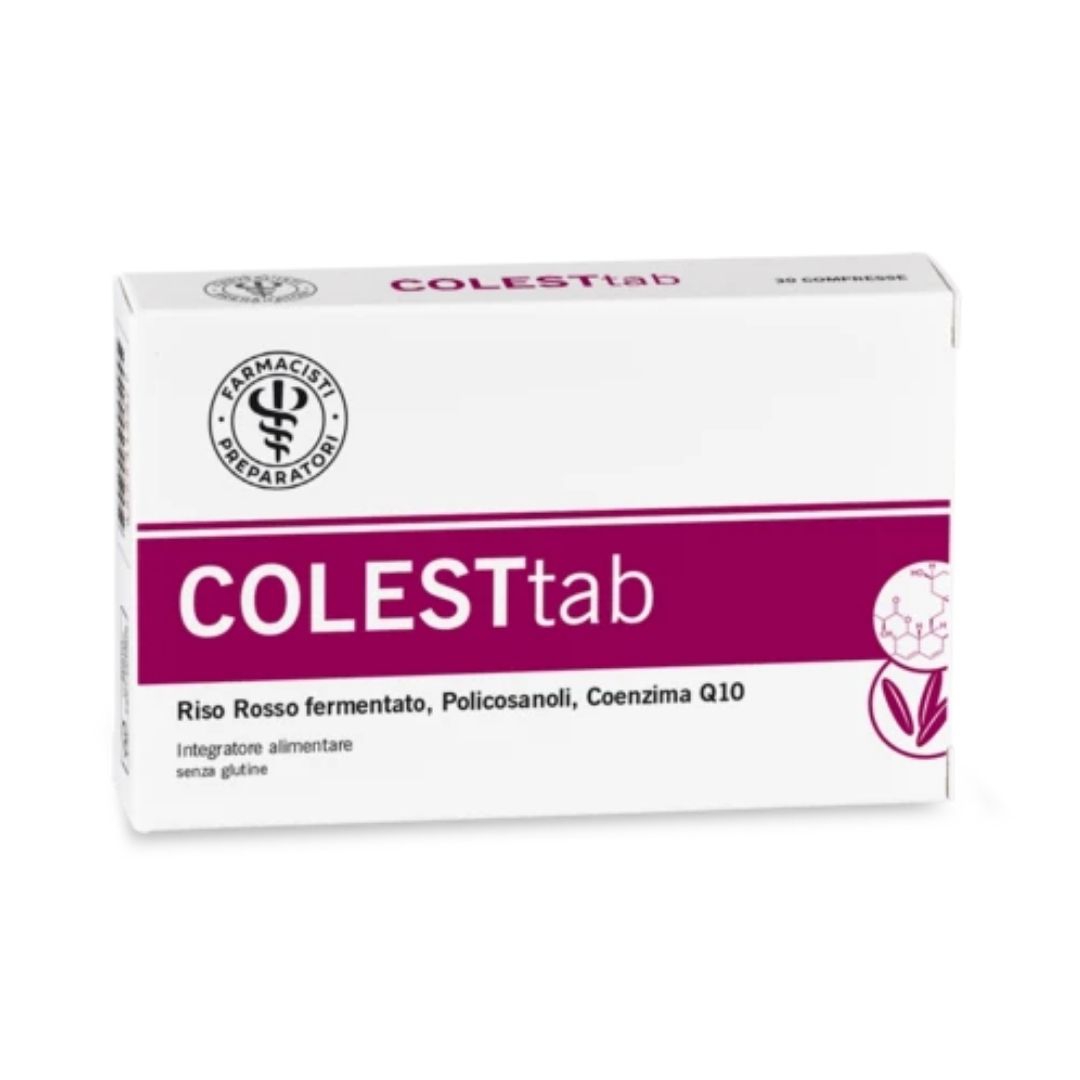 Unifarco COLESTtab Integratore per il Mantenimento del Colesterolo 30 Compresse