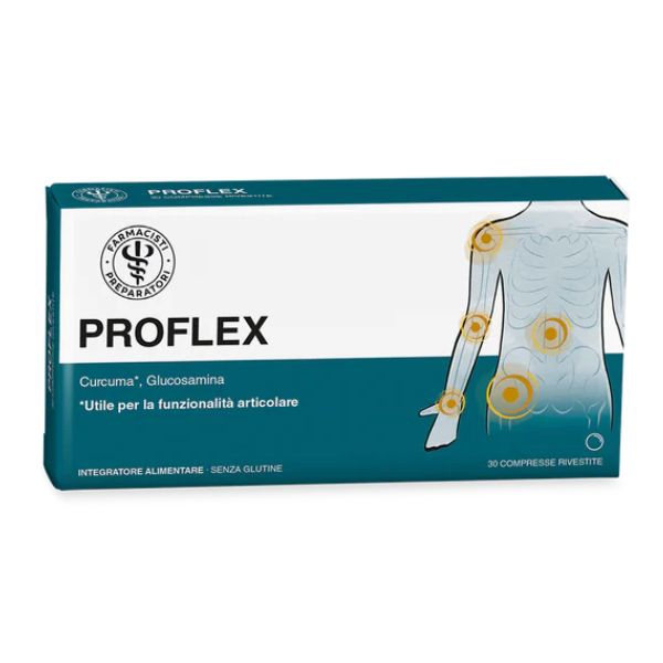 Unifarco Proflex Integratore Alimentare Articolazioni e Cartilagini 30 Compresse