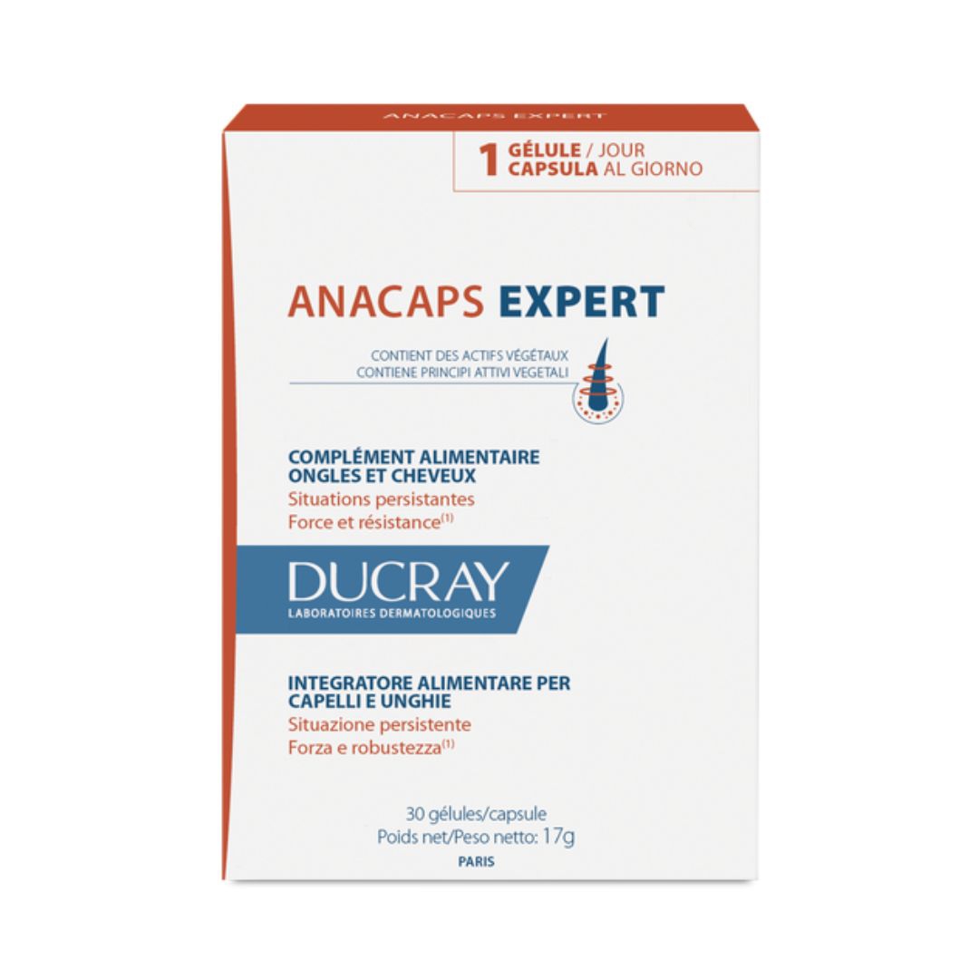 Ducray Anacaps Expert Integratore per la Caduta dei Capelli Cronica 30 cps