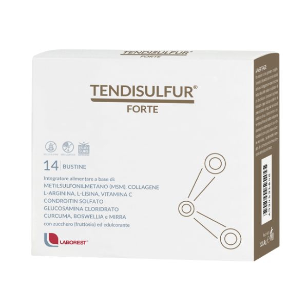 Tendisulfur Forte Integratore Per Tendini E Funzionalità Articolare 14 Bustine