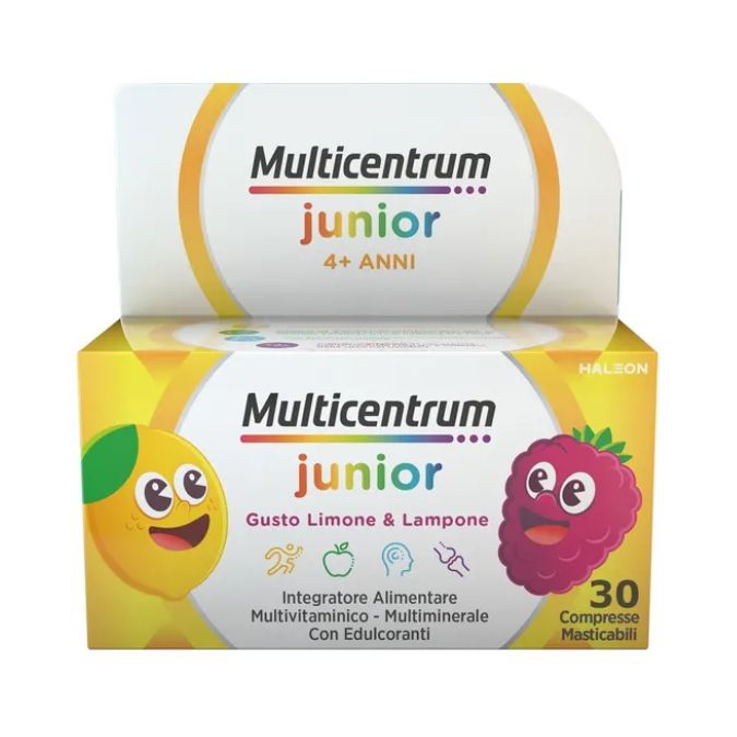 Multicentrum  Junior Integratore Vitamine Minerali 30 Compresse Masticabili