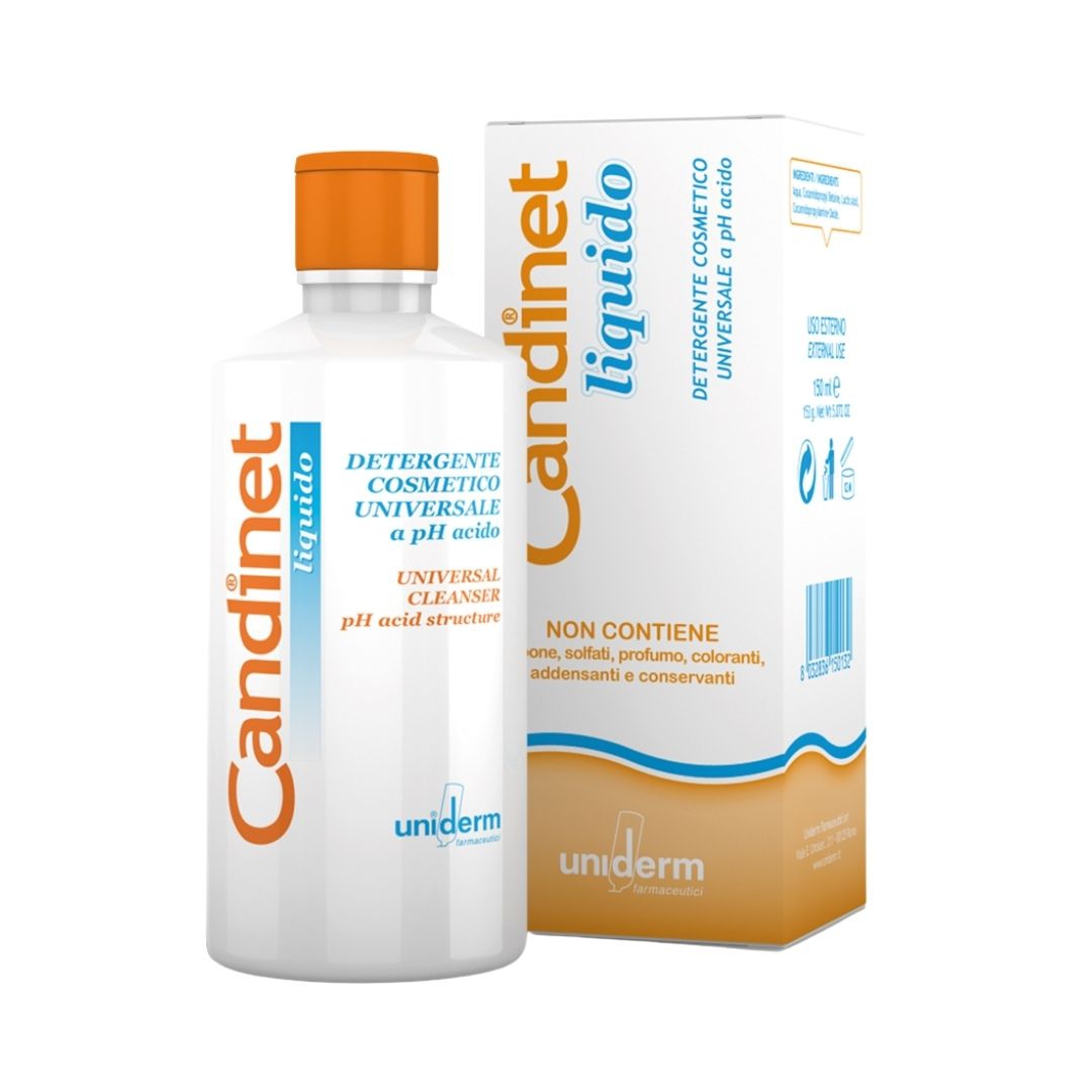 Candinet Liquido Detergente Delicato Per Corpo, Viso E Capelli 150 ml