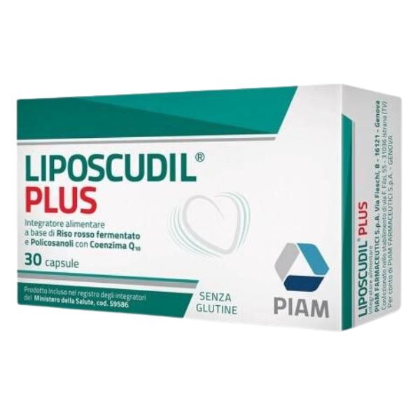 Liposcudil Plus Integratore per il Colesterolo 30 capsule