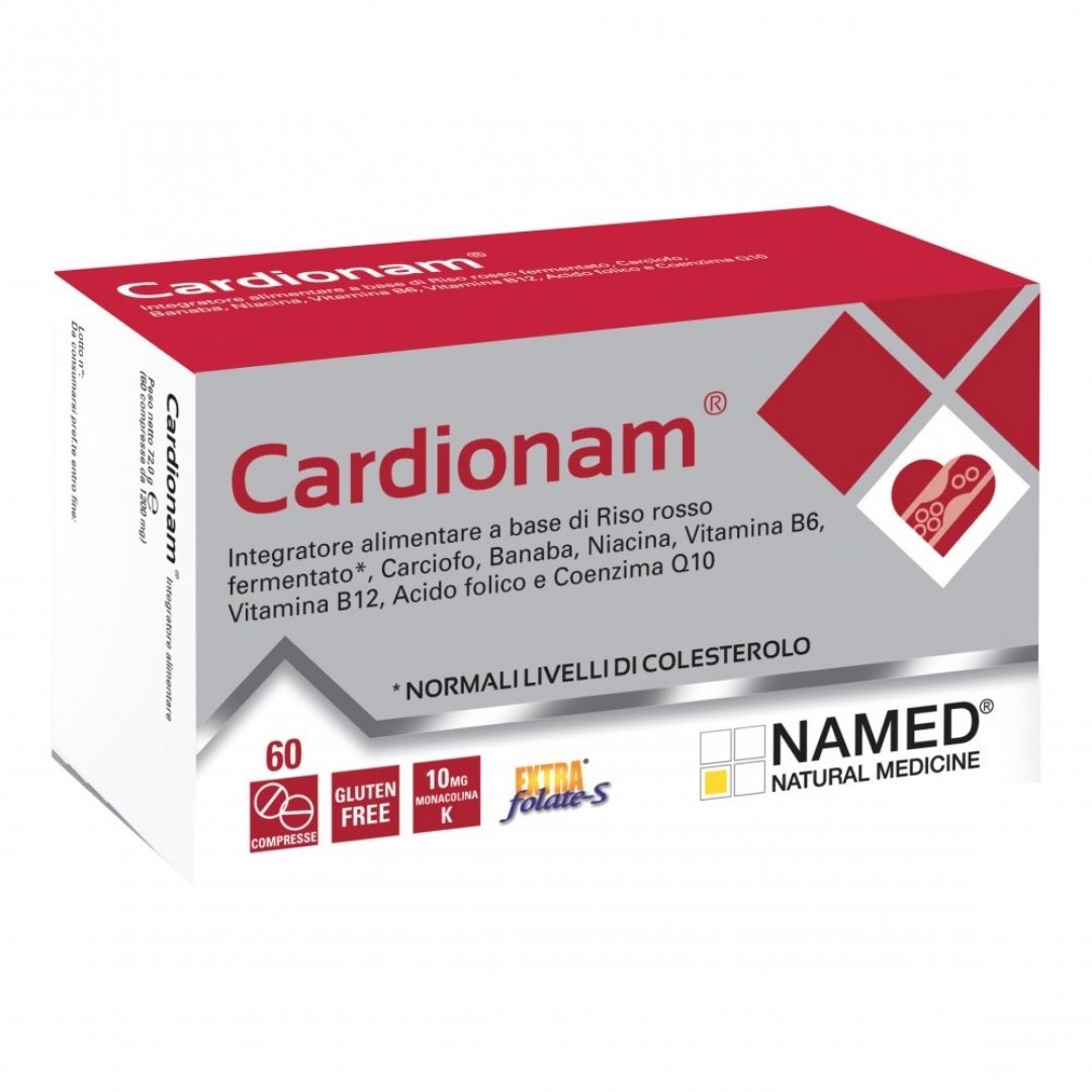 Named Cardionam Integratore Alimentare per il Colesterolo 60 Compresse