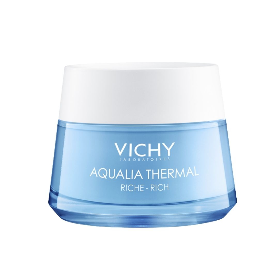 Vichy Aqualia Thermal Crema Viso Reidratante Ricca per Pelle Molto Secca 50 ml