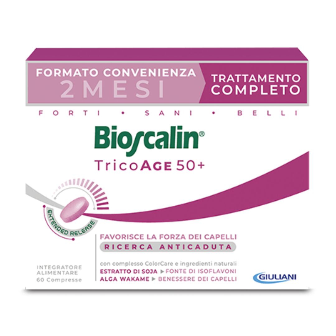 Bioscalin Tricoage 50+ Integratore Anticaduta Donna 60 Compresse