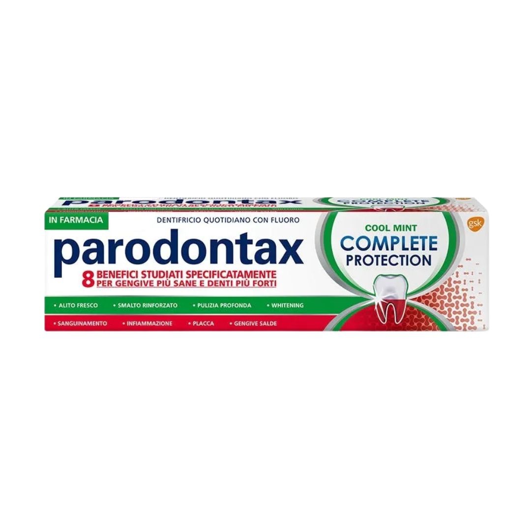 Parodontax Complete Protection Cool Mint Dentifricio 8 Benefici 75 ml