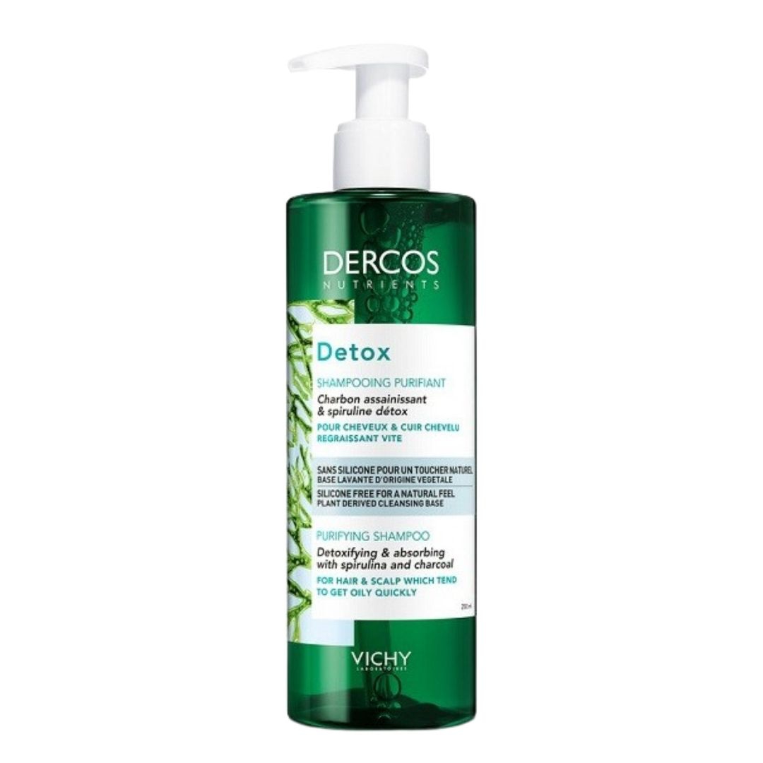 Vichy Dercos Detox Nutrients Shampoo Purificante Capelli Cute Grassa 250 ml