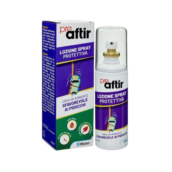 Pre Aftir Spray Preventivo Protettivo Delicato per Pidocchi 100 ml