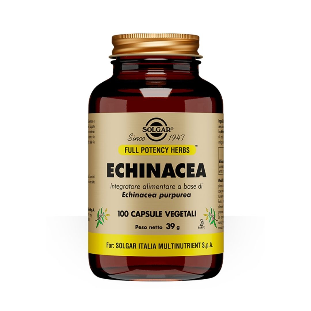 Solgar Echinacea Integratore per le Vie Respiratorie 100 capsule vegetali