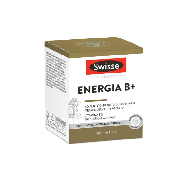 Swisse Energia B+ Integratore Alimentare Multi-Nutriente 50 Compresse