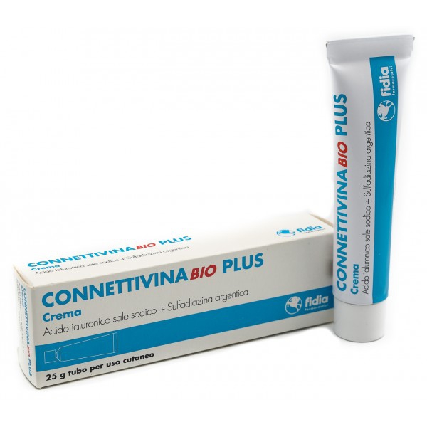 Fidia Connettivina Bio Plus Crema Ferite con Rischio di Infezioni 25 g
