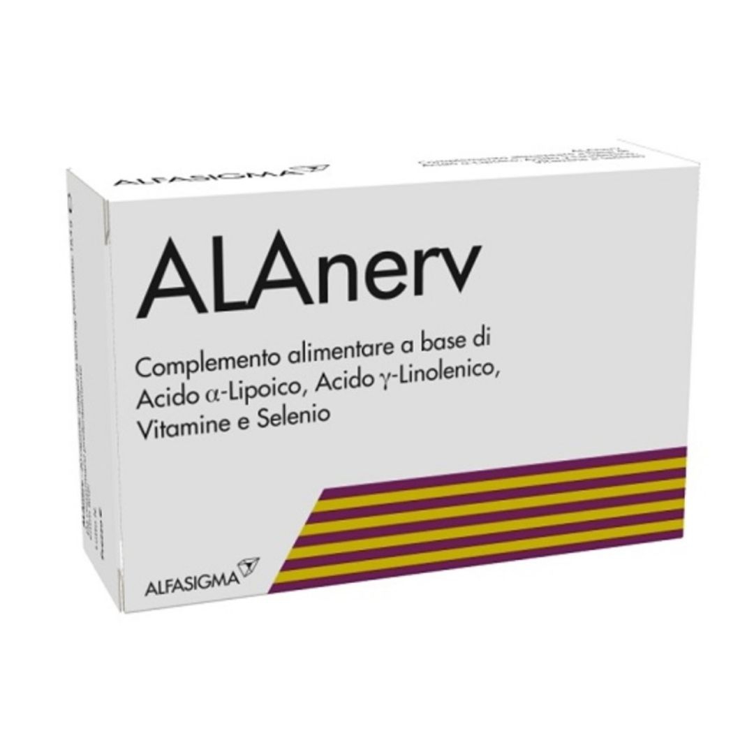 Alfasigma Alanerv Integratore per il Sistema Nervoso 20 Capsule 920 mg