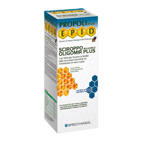 Specchiasol EPID Oligomir Plus Scrioppo per il Benessere di Naso e Gola 170 ml