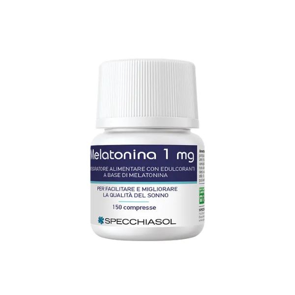 Specchiasol Melatonina 1 mg Integratore per Favorire il Sonno 150 Compresse