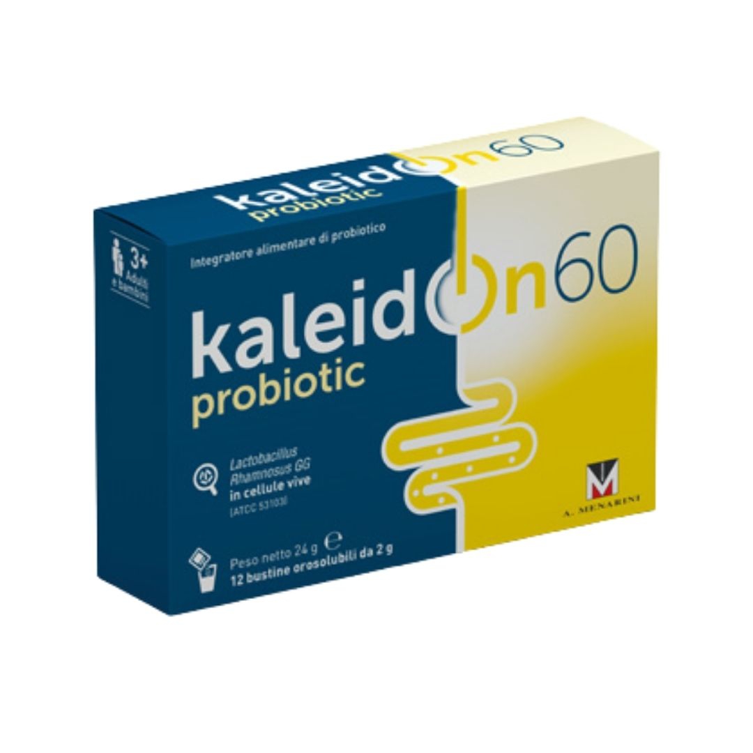 Kaleidon Probiotic 60 Integratore per la Flore Intestinale 12 Buste