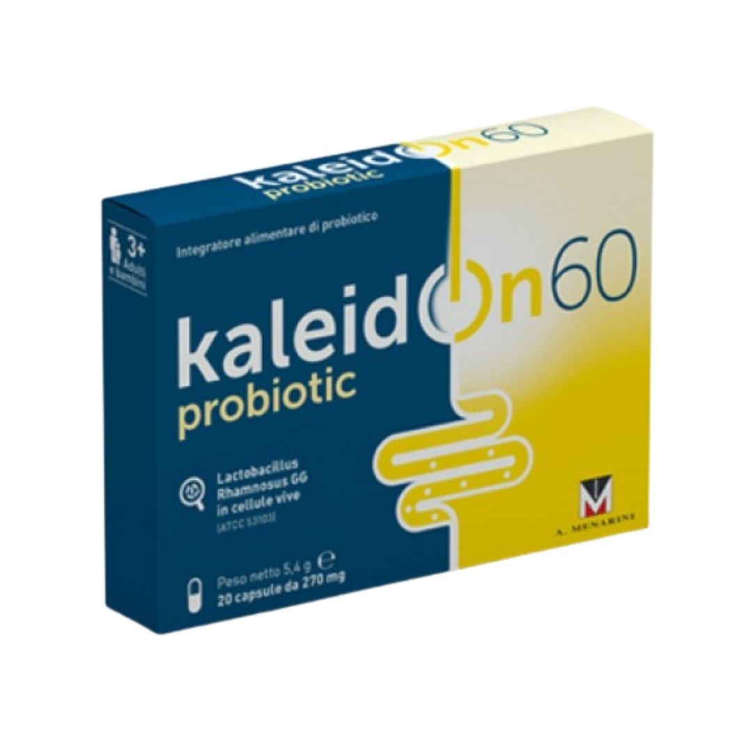 Kaleidon Probiotic 60 Integratore per la Flore Intestinale 20 Capsule