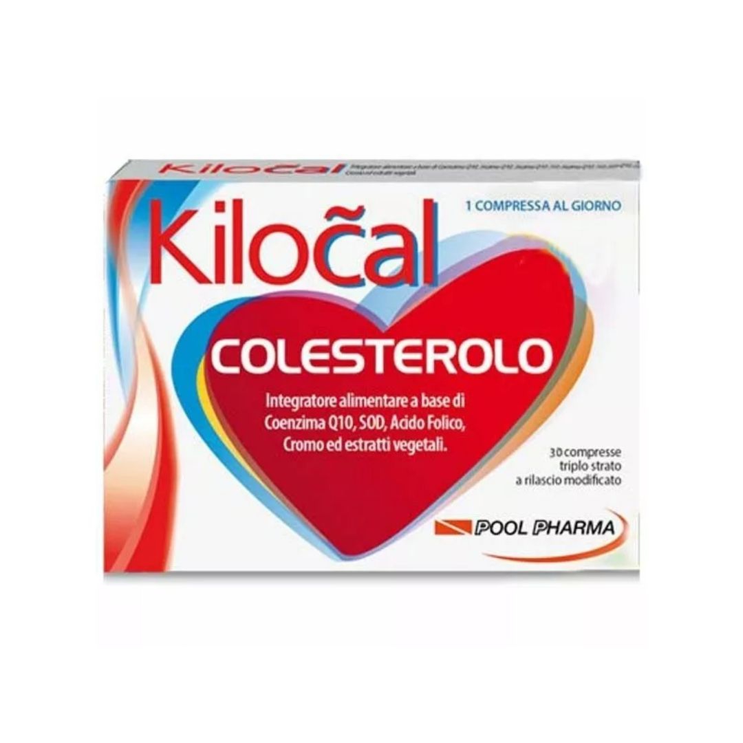 Kilocal Colesterolo Integratore Alimentare Con Estratti Vegetali 30 Compresse