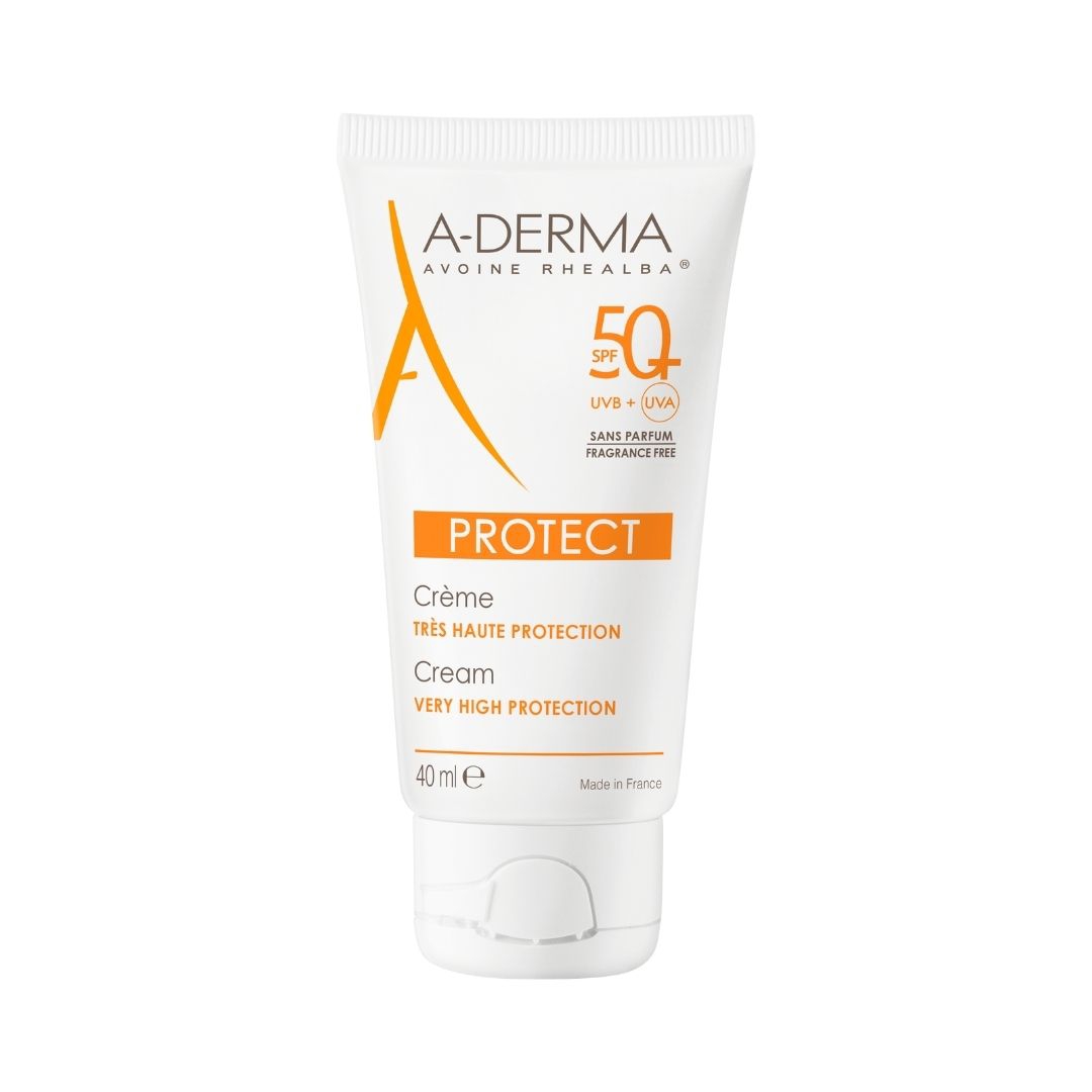 A-Derma Protect SPF50+ Protezione Molto Alta Crema Senza Profumo 40 ml