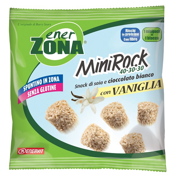 EnerZona Linea Alimentazione Dieta a ZONA Minirock Vaniglia 40 30 30