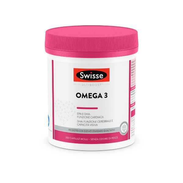Swisse Omega3 1500 mg Integratore Alimentare 200 Capsule