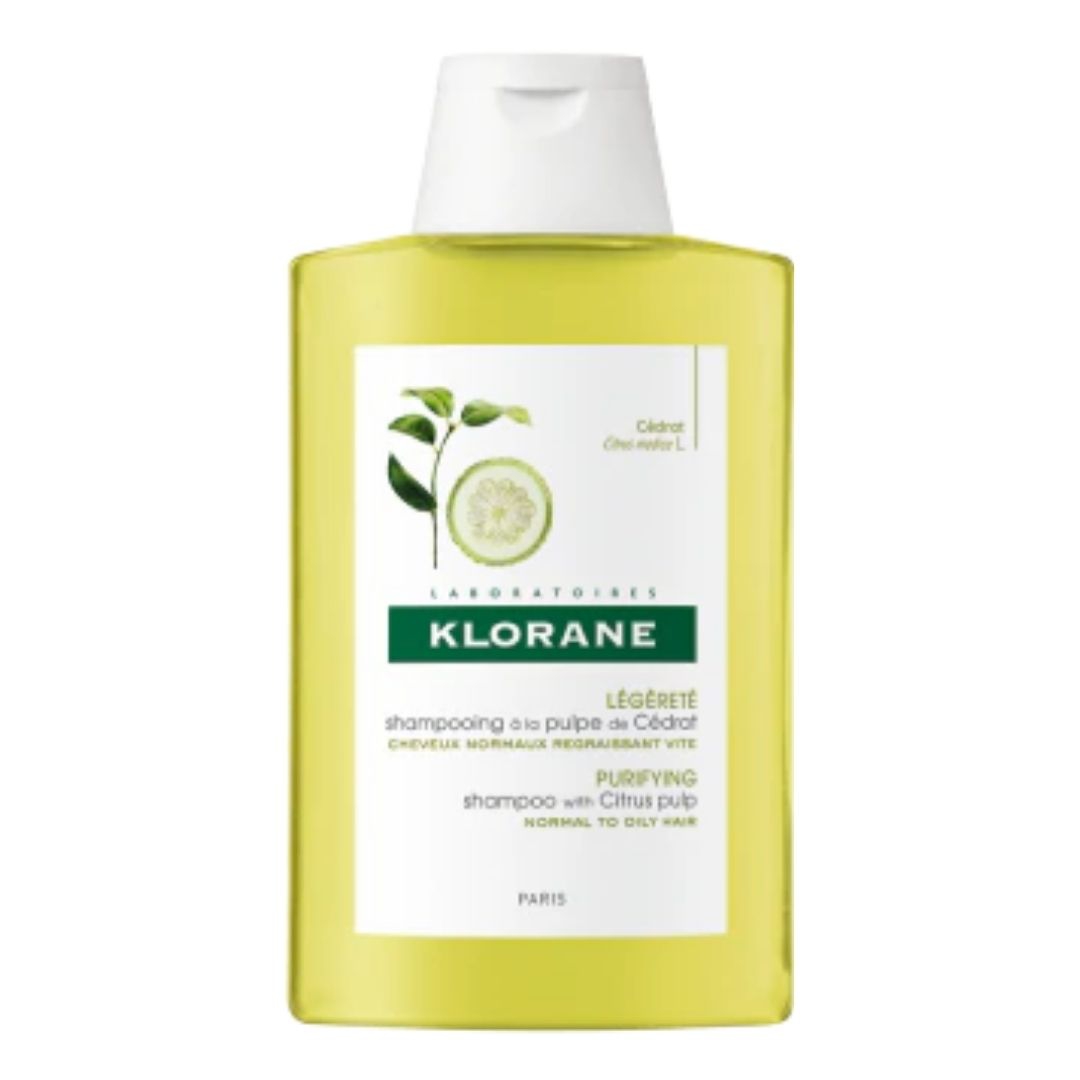 Klorane Maxi Shampoo Antistress Al Cedro Purificante Tonificante 400 ml
