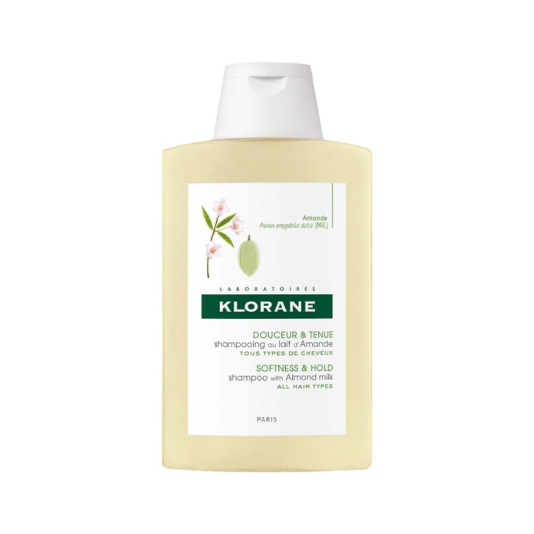 Klorane Shampoo al Latte di Mandorla Rinforzante Addolcente 400 ml