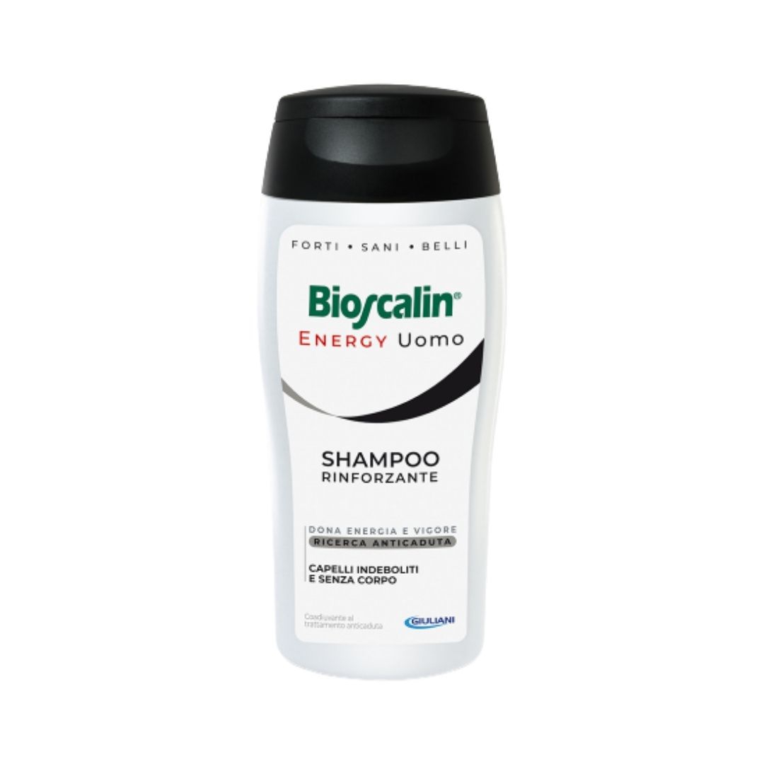 Bioscalin Energy Uomo Shampoo Rinforzante Anticaduta Capelli Indeboliti 200 ml