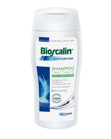 Bioscalin Antiforfora Shampoo Trattante Capelli Normali e Grassi 200 ml