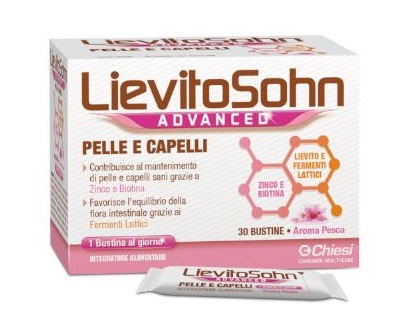 LievitoSohn Advanced Integratore Alimentare Pelle e Capelli 30 Buste