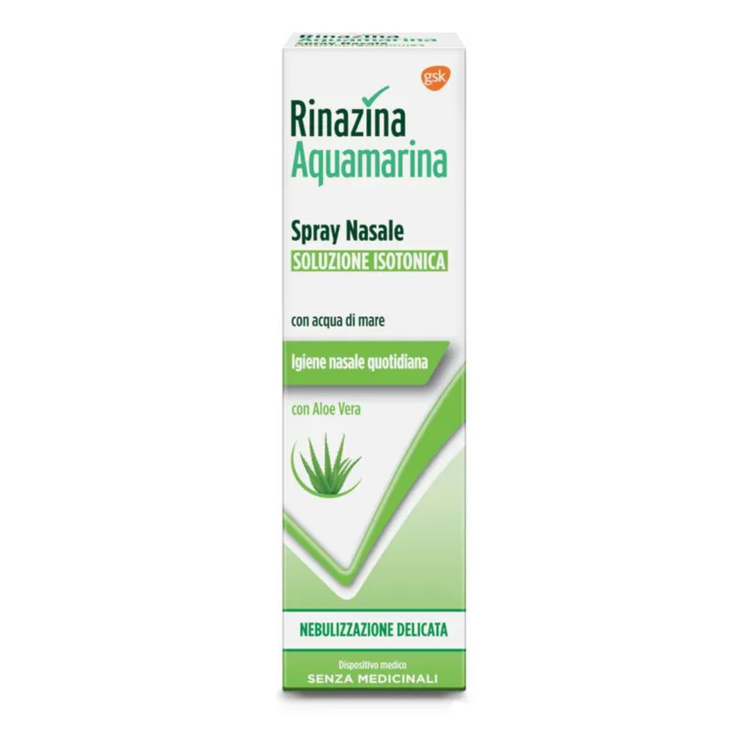 Rinazina Aquamarina Aloe Isotonica Spray Delicato 150 ml