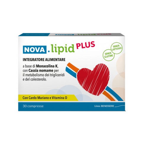 Nova Lipid Plus Integratore Per Il Colesterolo 30 Compresse